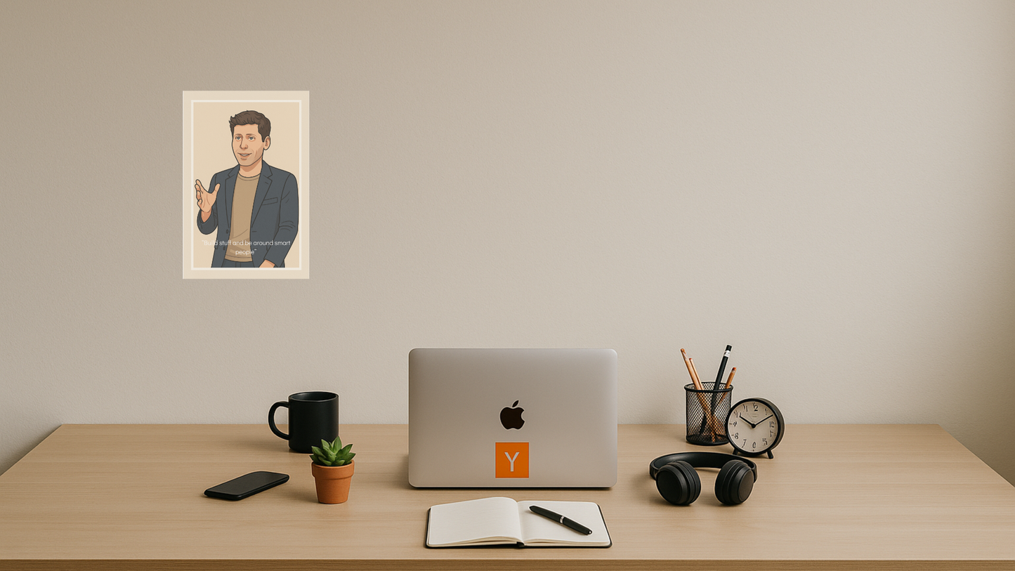 Affiche Sam Atman - Iconic Almond