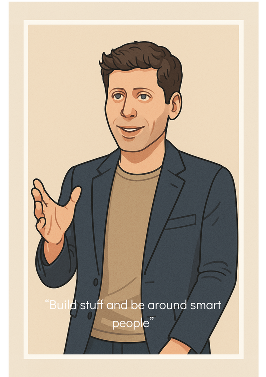 Affiche Sam Atman - Iconic Almond